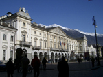 Town Hall, Sunday morning, Aosta