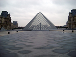 The Pyramid entrance, Louvre