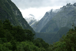 Afternoon view down the valley from Quintin Lodge