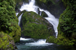 Rocks at the bottom of Mackay Falls